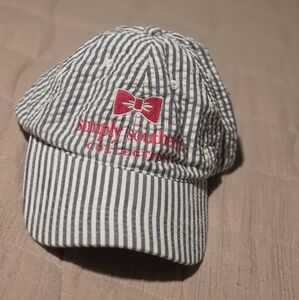 Simply Southern Seersucker Baseball Cap